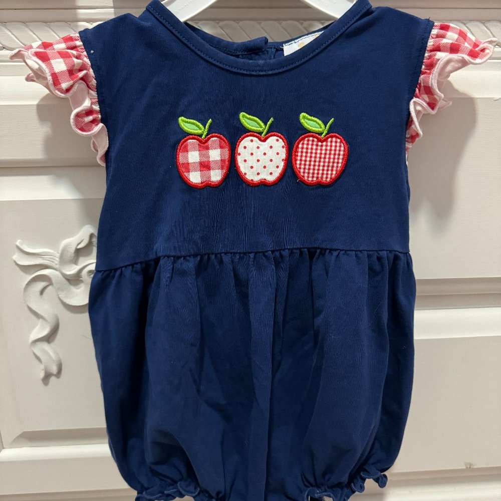 Busy Bees Smocks - Apple Bubble 9M